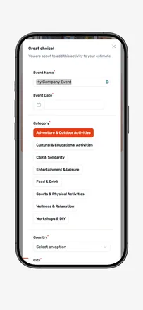 Squadra, website screenshot 1