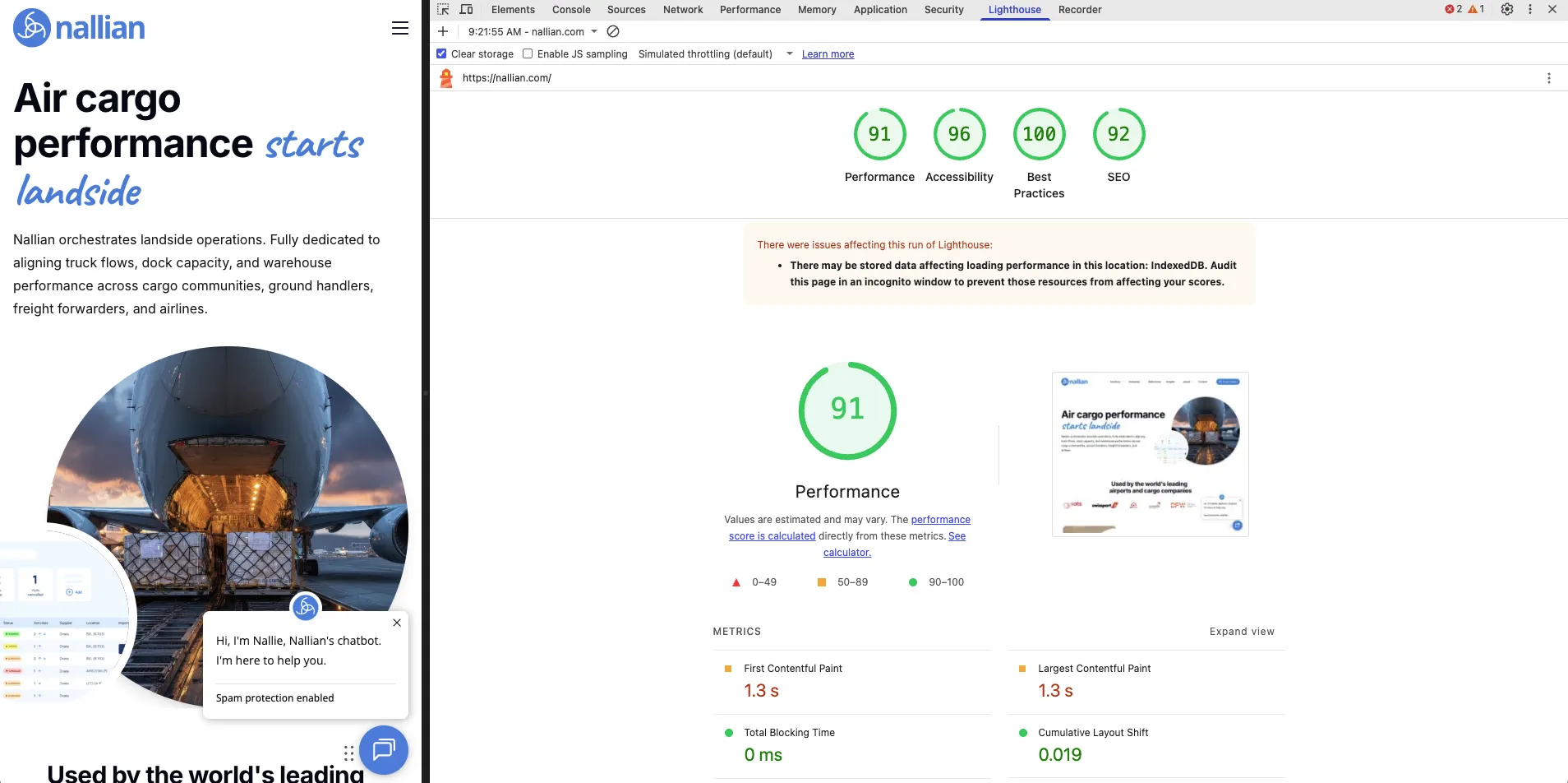 Nallian's new homepage