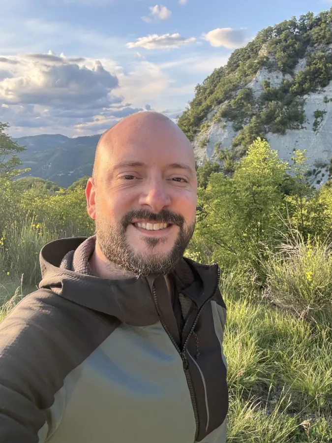 Sébastien Balieu in the mountains